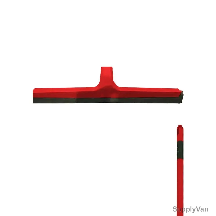 Kach Sheng Floor Sponge Wiper With Metal Handle, KS6123C, 43CM Length, Red