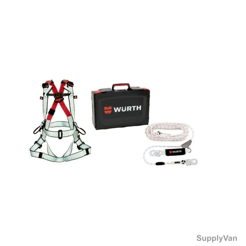 Wurth Elastico Fall Protection Set, W1003, 3 Pcs/Set