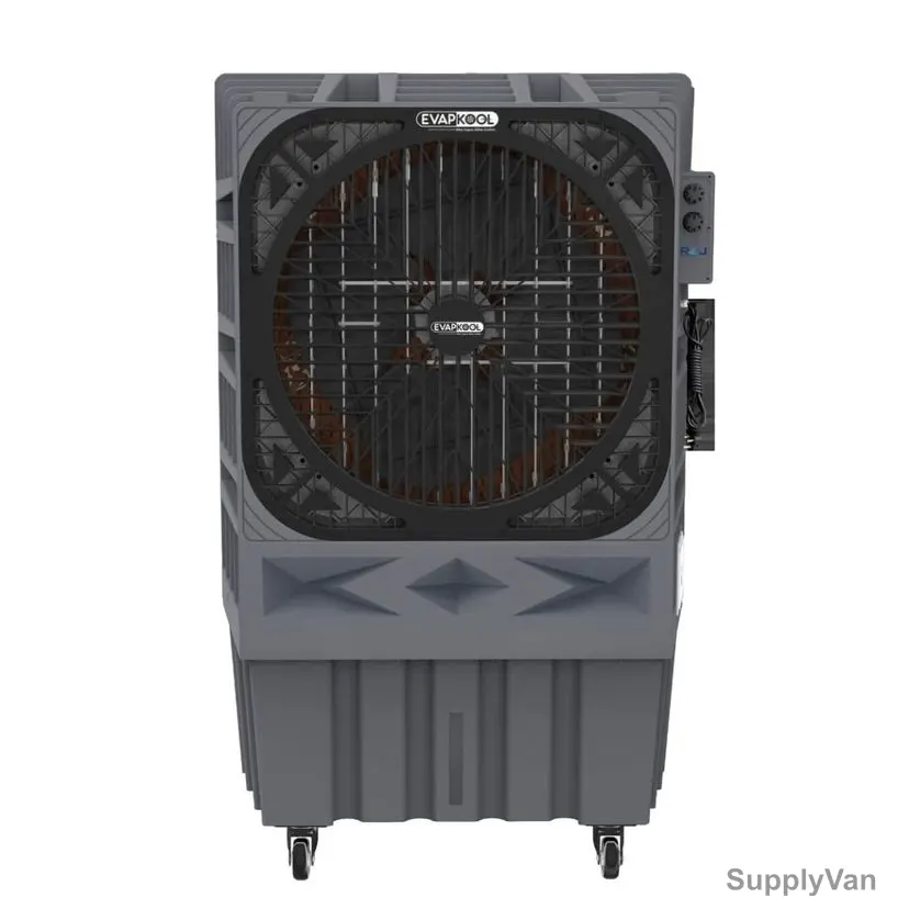 Evapkool Outdoor Air Cooler, CFZ-AS-23, Airstream, 750W, 23000 CMH, 120 Ltrs Tank Capacity, Black
