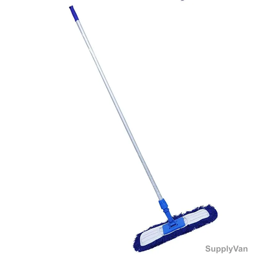 Lacot Dust Control Mop With 120CM Aluminium Handle, 60CM Width, Blue — image 1