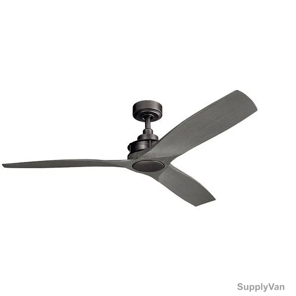 Kichler Ceiling Fan, KLF-RIED-56-AVI, Ried, 3 Blade, 56 Inch, Anvil Iron — image 1