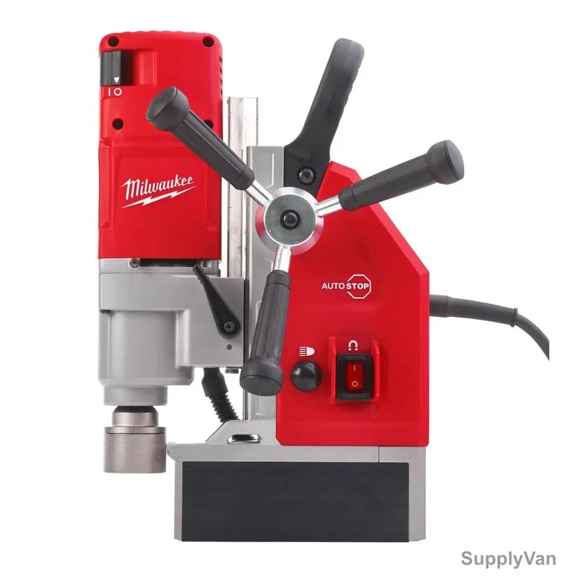 Milwaukee Magnetic Drill Press With Electro Magnet, MDE41, AutoStop, 1200W — image 1