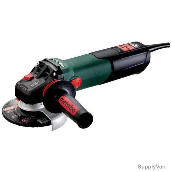 Metabo Angle Grinder Set, WEV-15-125-Quick-Inox-Set, 1550W, 125MM