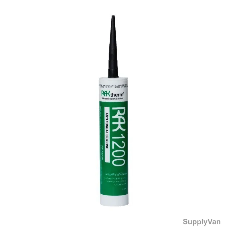 Raktherm Anti Fungal Silicone Sealant, 1200, 280GM, White