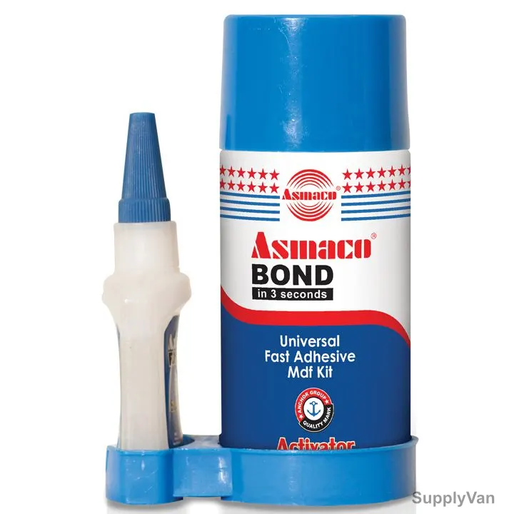 Asmaco Cyanoacrylate Bond Adhesive, 300ML, 25 Pcs/Carton