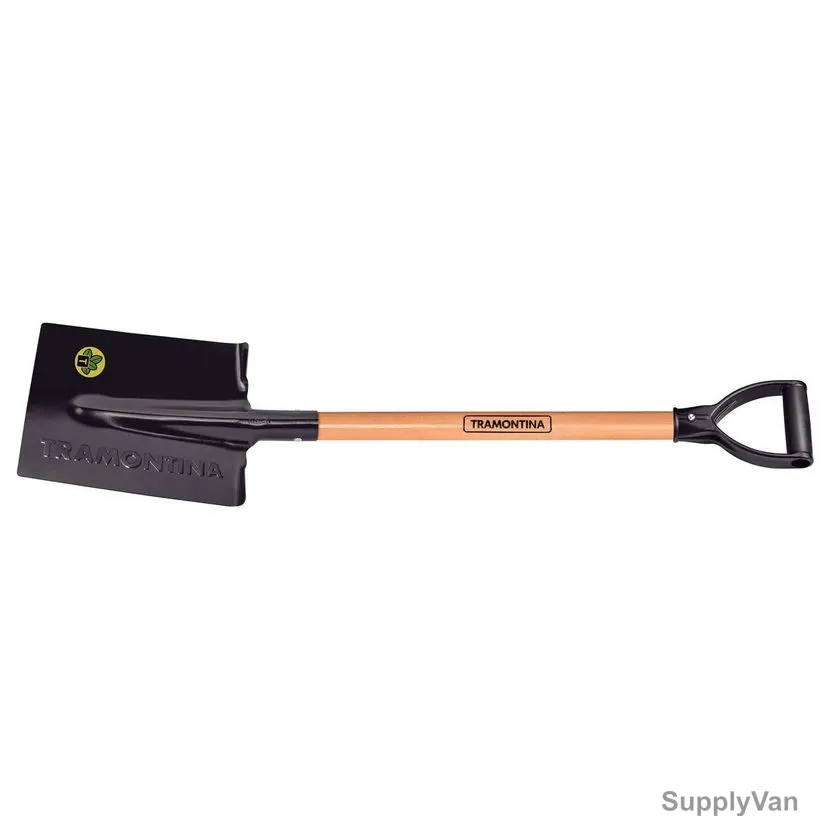 Tramontina Square Spade With 71CM Wood Handle, 77400424, Black — image 1