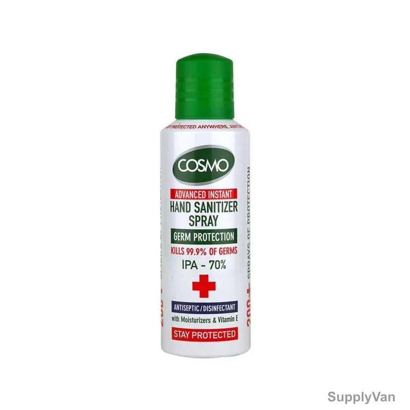 Cosmo Advanced Instant Hand Sanitizer Spray, 200ML