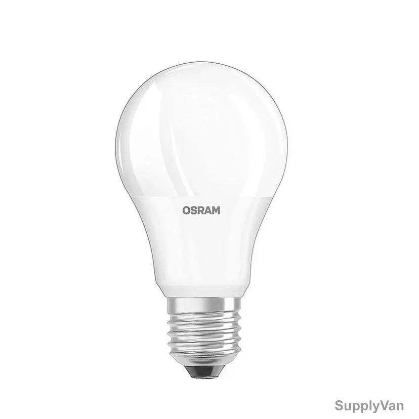 Osram LED Bulb, Classic A, 9.5W, 6500K, Cool Daylight, 2 Pcs/Pack