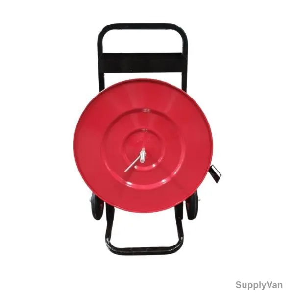 Strapping Dispenser, 640MM Dia, 210MM Tray Width x 360MM Tray Length, Red/Black