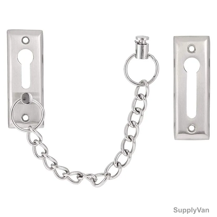 ACS Door Chain, DCHAIN-12-SS, Brass, Silver