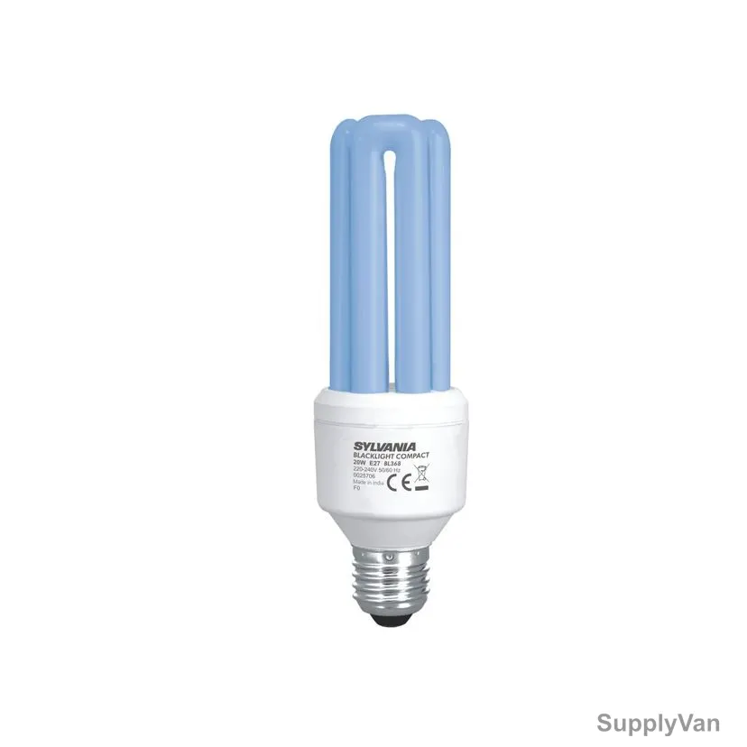 Sylvania Electric Fly Killer Compact Bulb, BL368, 20W, Frosted/Coated