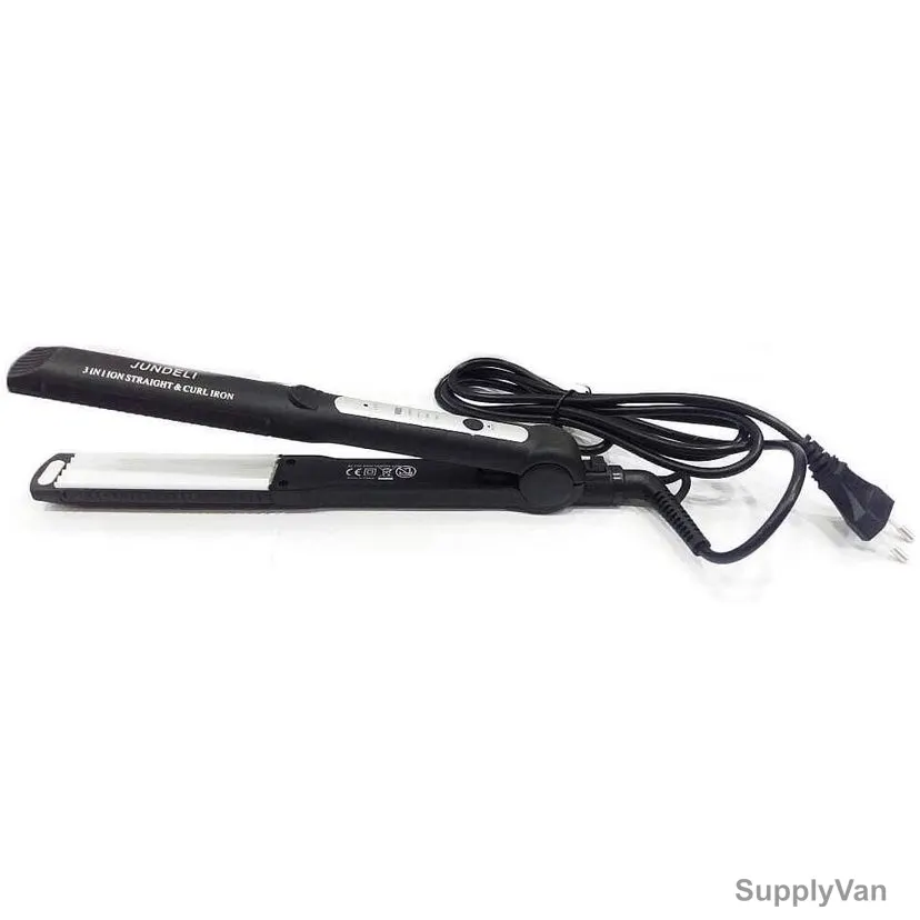 Jundeli Electric Hair Crimper, Ceramic, Black