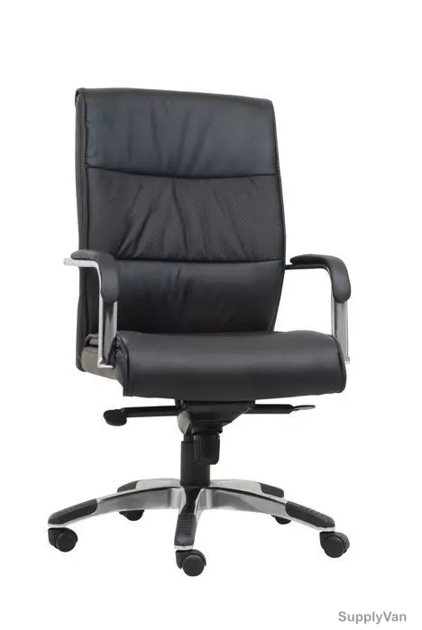 Avon Furniture Executive Office Chair, AV-701, Medium Back, Fixed Arm