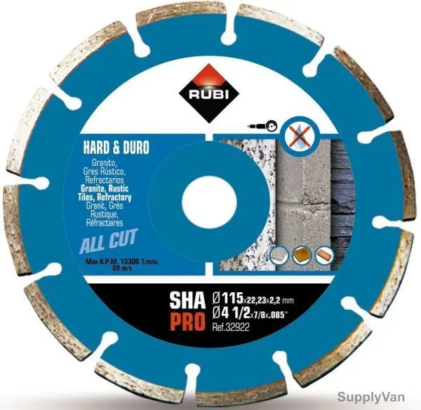 Rubi Diamond Blade, 032922, 115MM