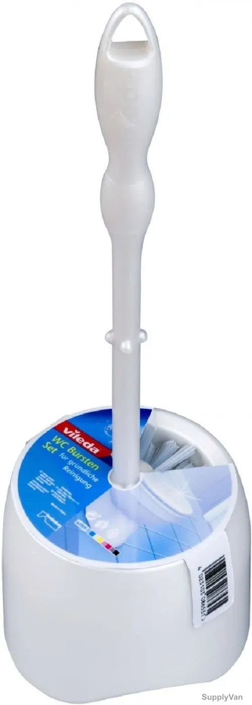 Vileda Toilet Brush Set, VLFC125496, Eco, Grey
