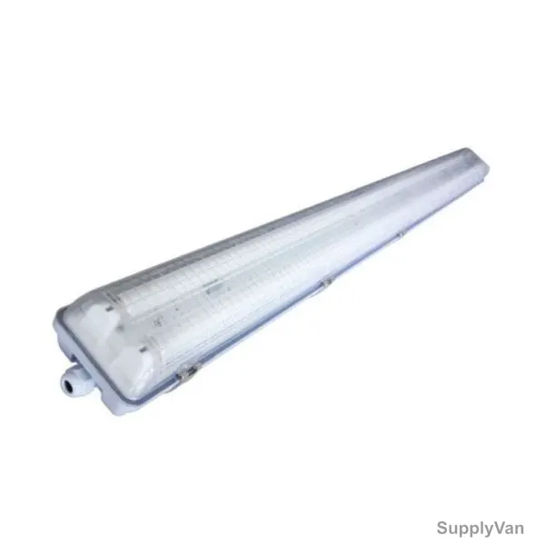 RR Weatherproof Batten Light With 2x18W LED Tube, 6500K, IP65