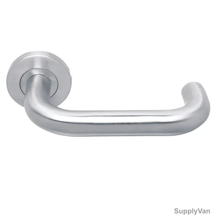 Dorfit Mortise Rose Lever Handle, DTTH001, 22mm, SS, Satin