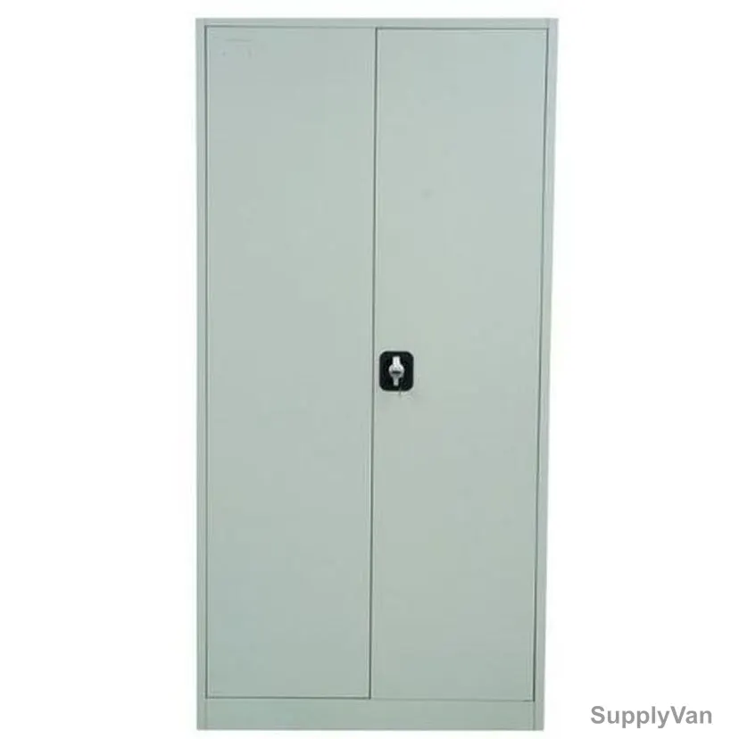 Swing Double Door Office Cupboard, OC02DG07, 0.7MM Thk, 183CM Height x 90CM Width x 40CM Depth