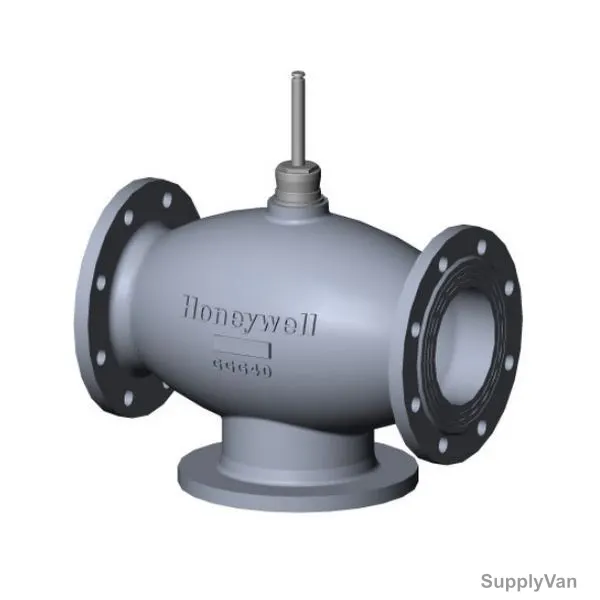 Honeywell 3-Way Globe Valve, V5GV3W100F-E, Ductile Iron/Stainless Steel, DN-100, PN16, 4 Inch