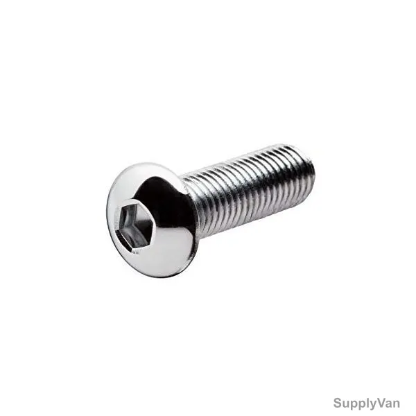 Extrusion Button Head Bolt, Stainless Steel, M5 x 16MM, PK50