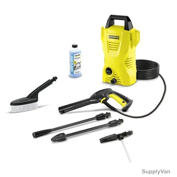 Karcher K2 Compact Pressure Washer Set, 1-673-129-0, 110 Bar, 1400W