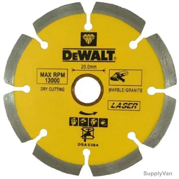 Dewalt Laser Segmented Diamond Blade, DX3881, 230MM