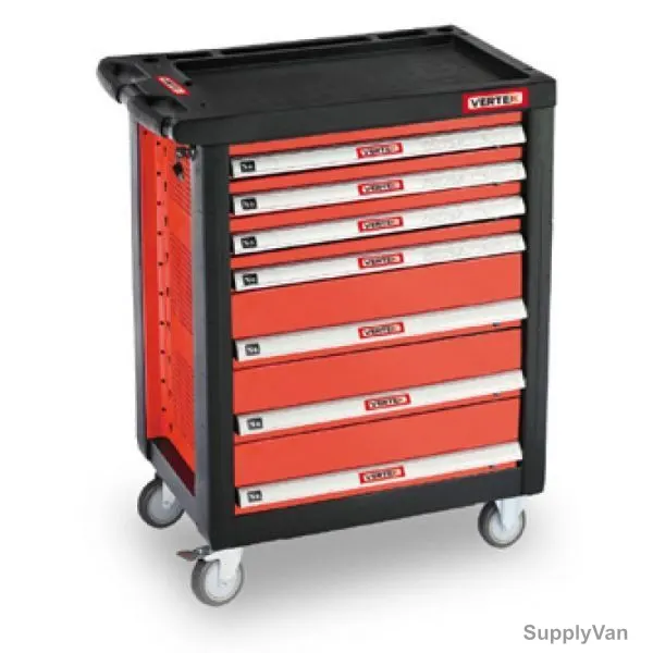 Vertex Tool Trolley Cabinet, VXTT-007, 7 Drawers