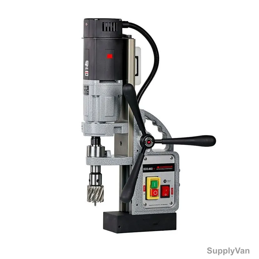 Euroboor Magnetic Drilling Machine, ECO.40/2+, 1100W, 220-240V, 40MM Cutting Dia — image 1