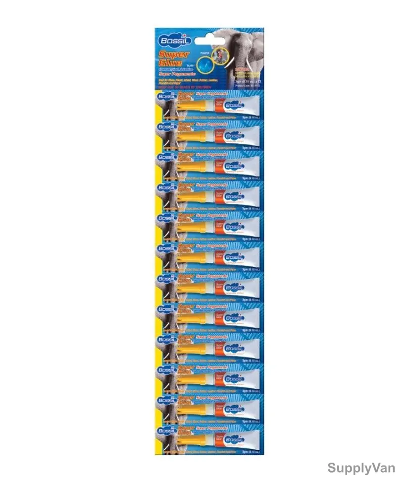 Bossil Super Glue, BS-8113, Vertical Pack, 3g