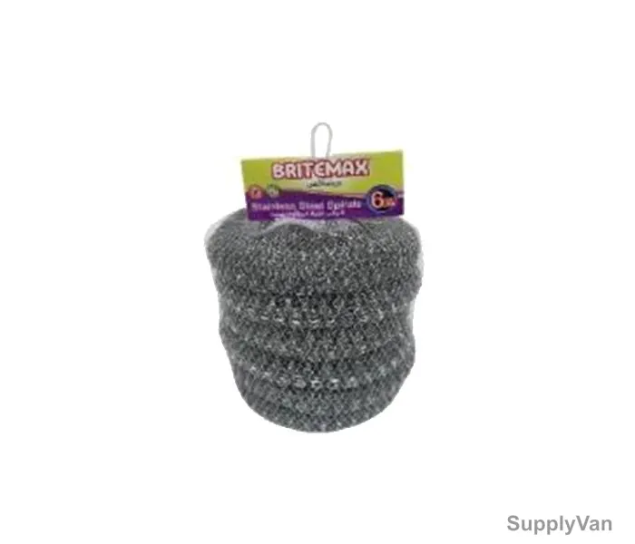 Britemax Steel Scourer, BM-7700Y, Steel, Grey
