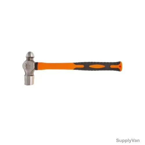 Clarke Ball Pein Hammer, BPH1-1-2FC, Fibre Handle, 1-1/2 lb