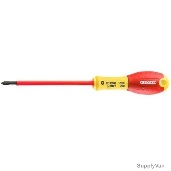 Expert Insulated Screwdriver, E165421, PH3x150MM