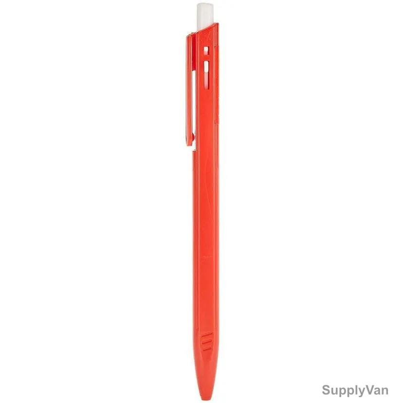 Horse Retractable Ballpoint, H-402, 0.7MM, Red, 12 Pcs/Pack