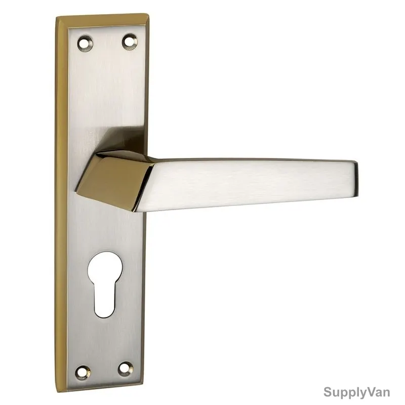 Link Door Handle, SP-12, Zinc, Screw Mount, 200MM