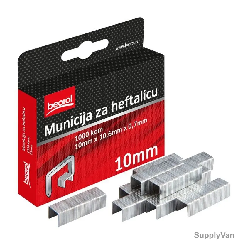 Beorol Staples, MHF10, 10MM, 1000PCS
