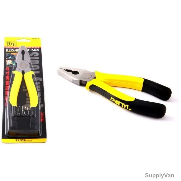 Panyi Professional Combination Plier, SH-6-PCP-3-6, 150MM, Yellow and Black