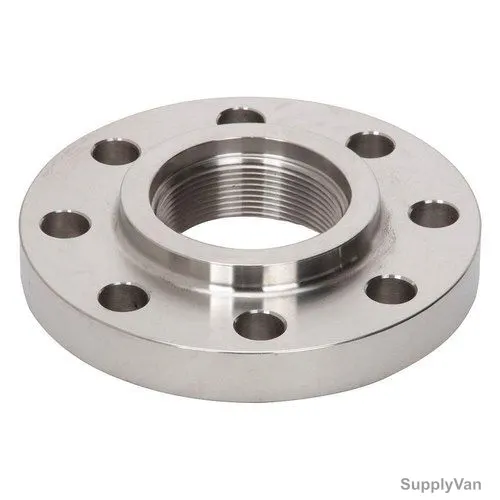 Threaded Flange, Galvanized Iron, BSPT, PN16, 4 Inch