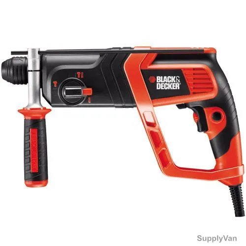 Black and Decker Pneumatic Hammer Drill, KD985KA-B5, 800W