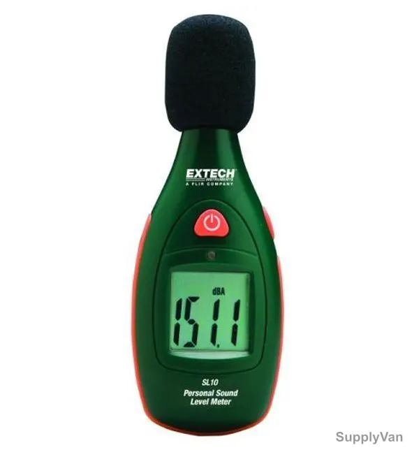 Extech Pocket Sound Level Meter, SL10, 130dB