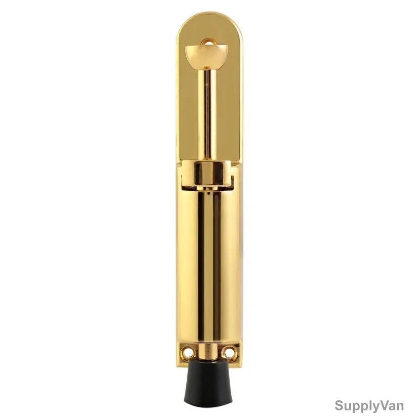 ACS Foot Door Stopper, M-100-GP, Zinc, Gold