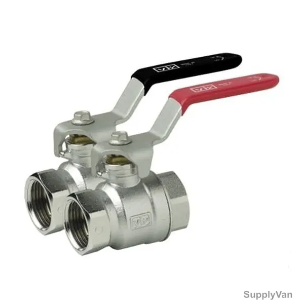 VIR Ball Valves, F3400V025-1596, PN40, 25MM