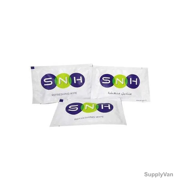 Refreshing Wet Wipes, SNHWET207, White, 1000 Pcs x Pack of 3 — image 1