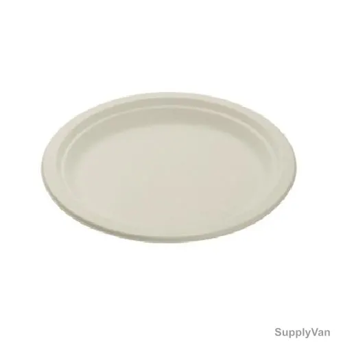 Falcon Bio Degradable Plate, 10 Inch Dia, 500 Pcs/Carton