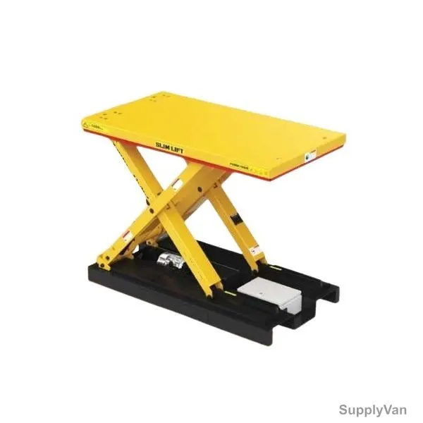 Loha-Ft Slim Scissor Lift Table, 1400 x 800MM Platform Size, 2000 Kg Loading Capacity