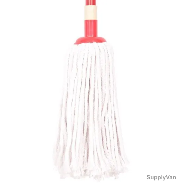 Moonlight Cotton Mop With Handle, 53179, Red