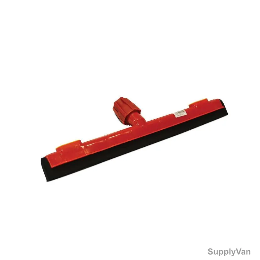 Akc Heavy Duty Floor Wiper, WP27R, Plastic, 45CM, Red