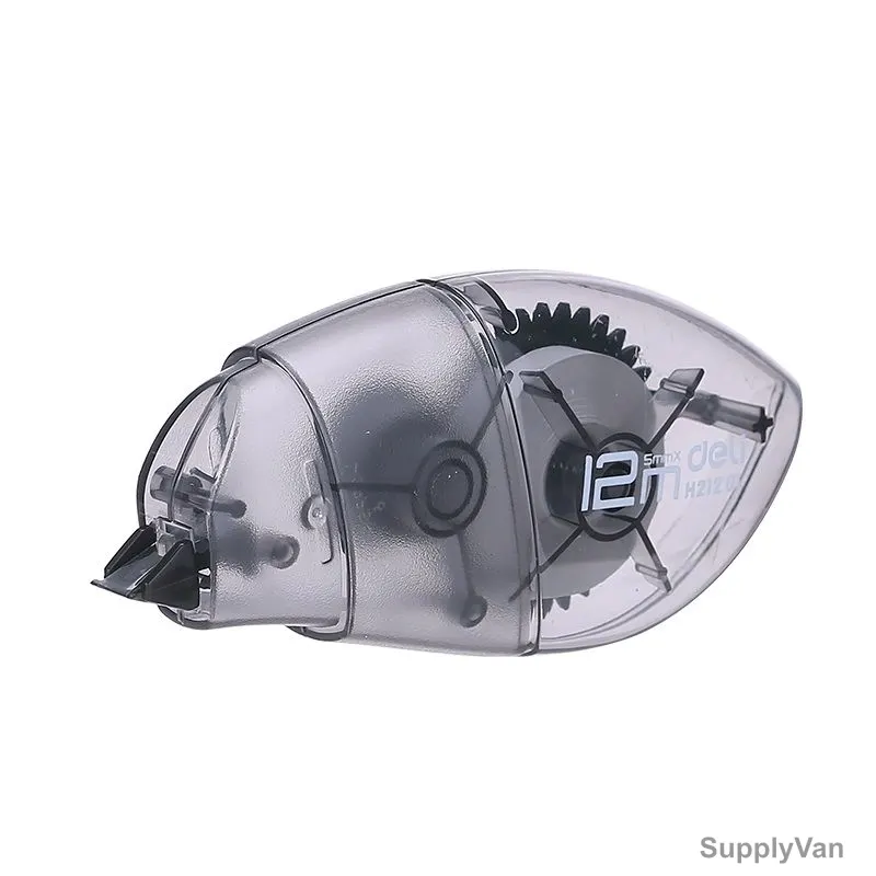 Deli Correction Tape, EH21201, 5MM Width x 5 Mtrs Length, Grey