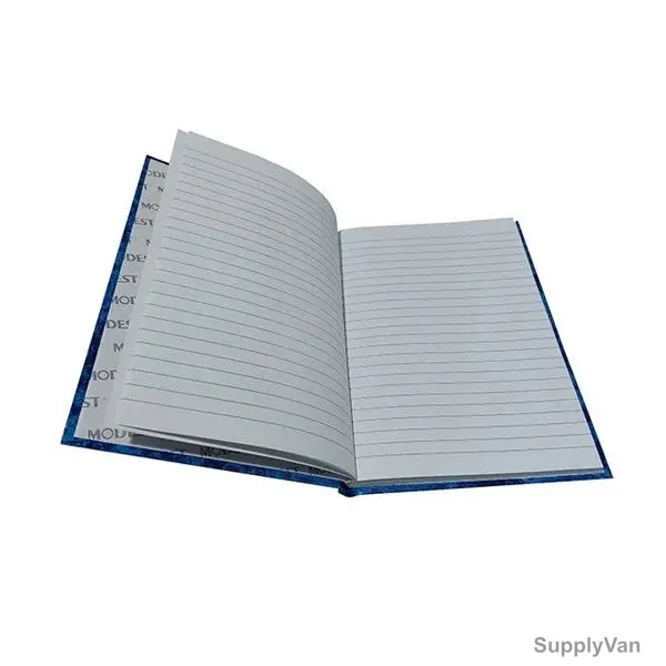 Modest Manuscript Book, MS74, 60 GSM, 148MM Width x 210MM Length, 2Q, A5, 96 Sheets, Blue