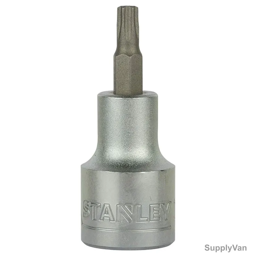 Stanley 4 Point Torx Bit Socket, STMT73391-8B, 1/2 Inch Drive, T27