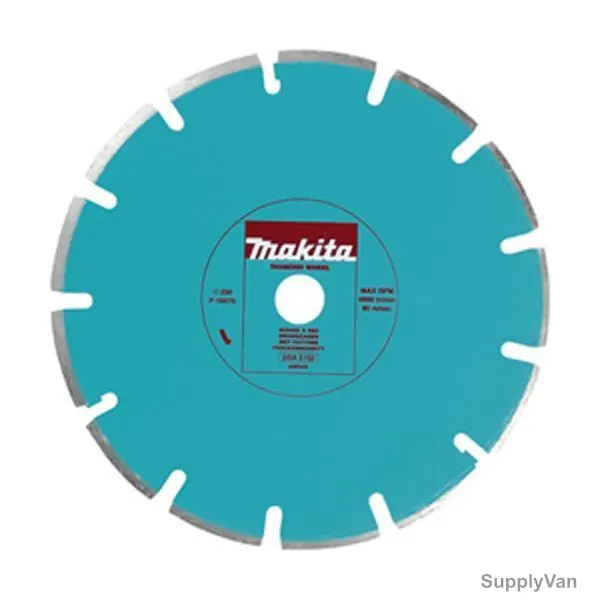 Makita Segmented Diamond Blade, A-02490, Dry, 305MM, Blue